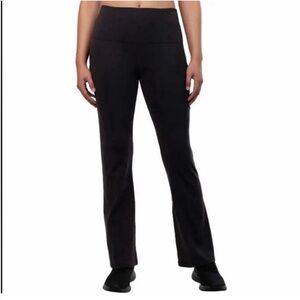 Tuff Athletics Bootcut Yoga Pants Black Small